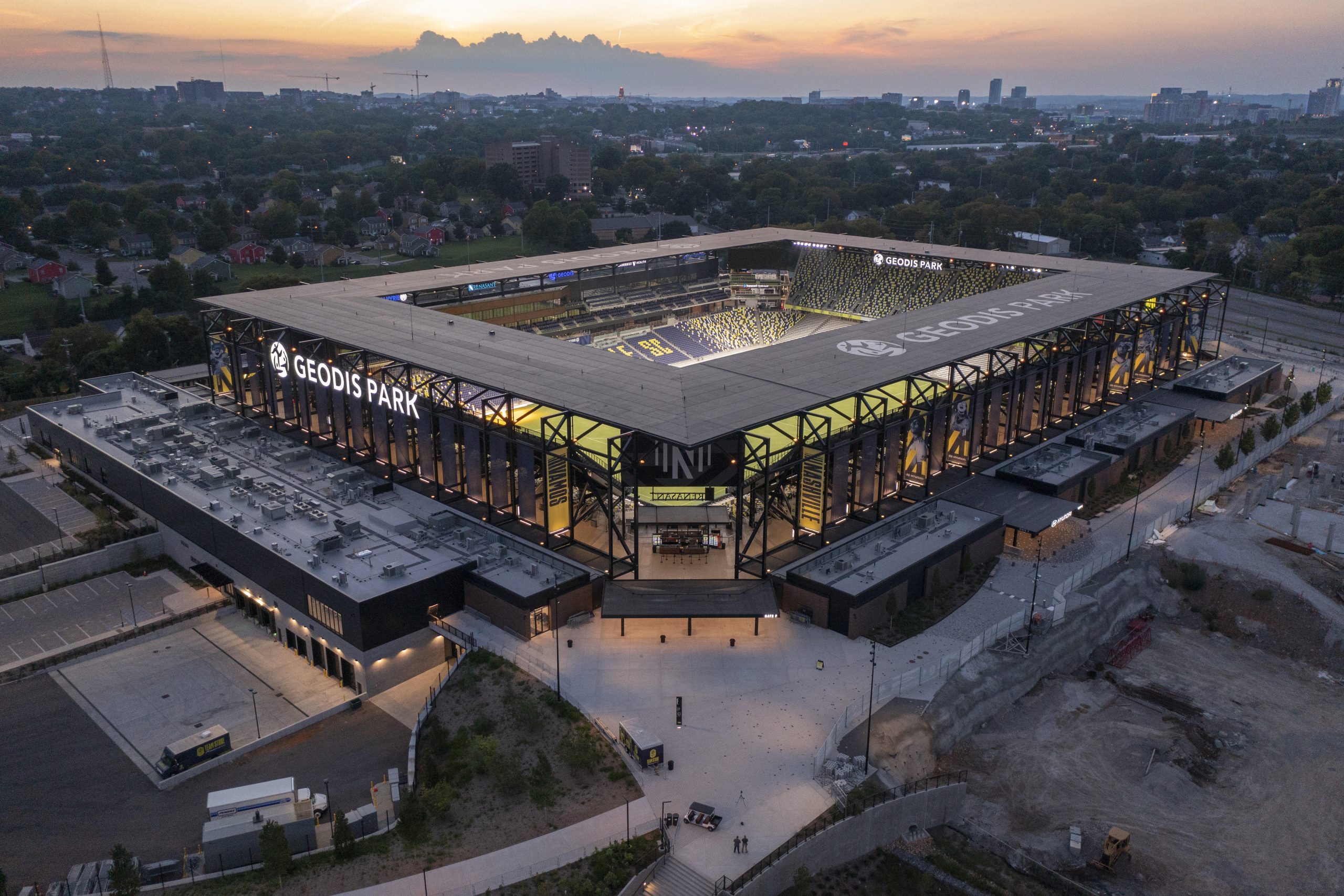 MLS Nashville Stadium featuring CENTRIA products
